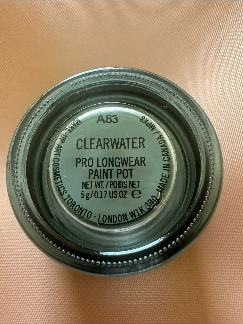 MAC Cosmetics Clearwater Pro Longwear Paint Pot - Shade Clearwater
